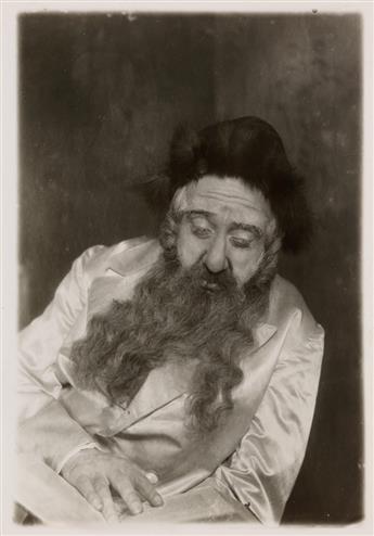 (YIDDISH ART THEATRE) A small archive of 55 photographs related to Yiddish-language writers and performers.